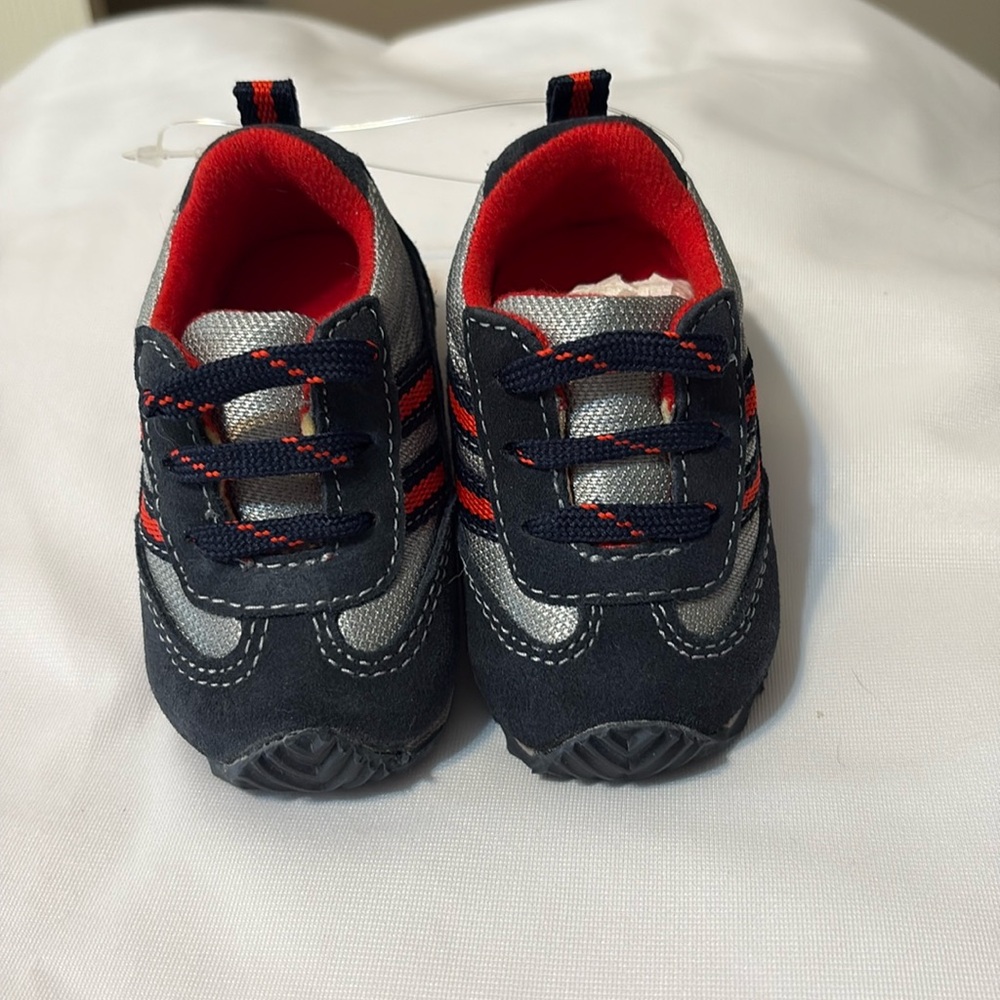 Red Blue Infant shoes